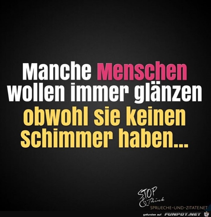 manche menschen