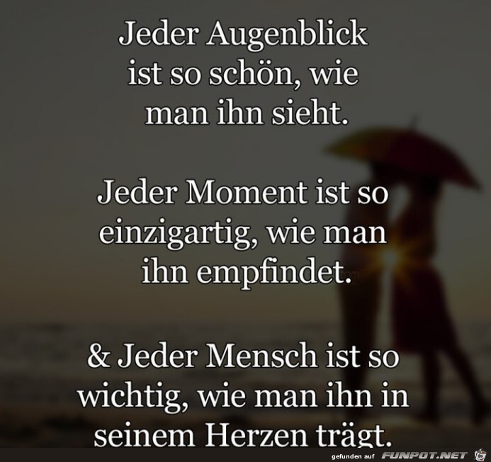 Jeder Augenblick