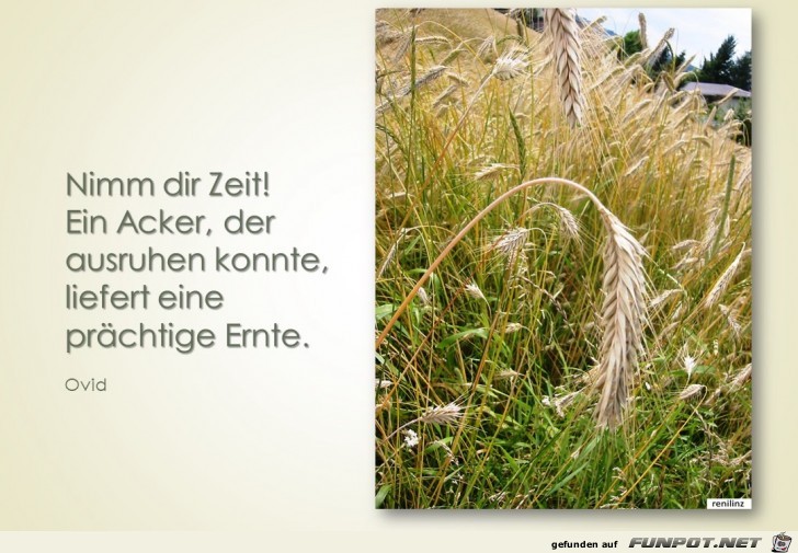 nimm dir zeit nimm dir zeit