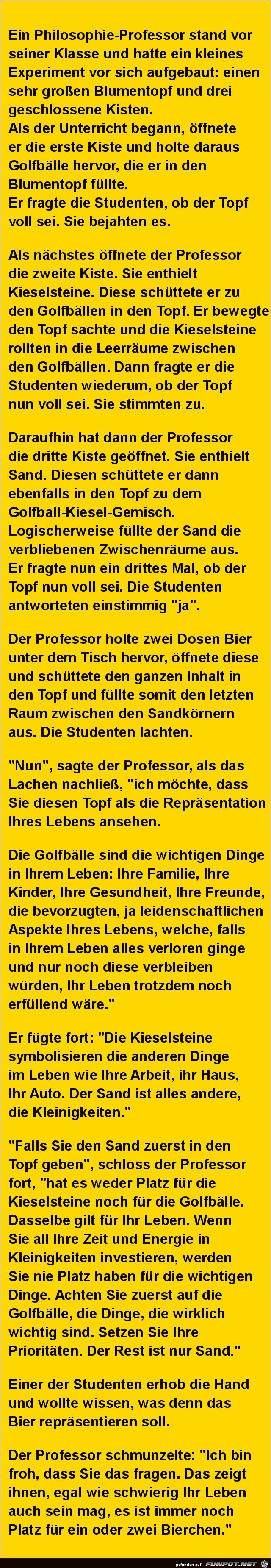 ein Philosophie-Professor ein Philosophie-Professor