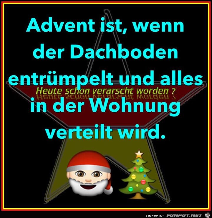 Advent ist wenn