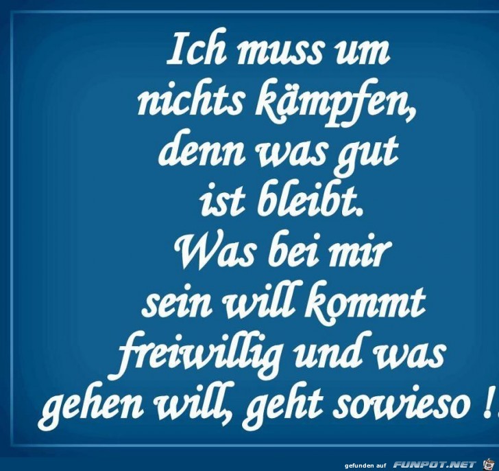 Ich mus nicht Ich mus nicht