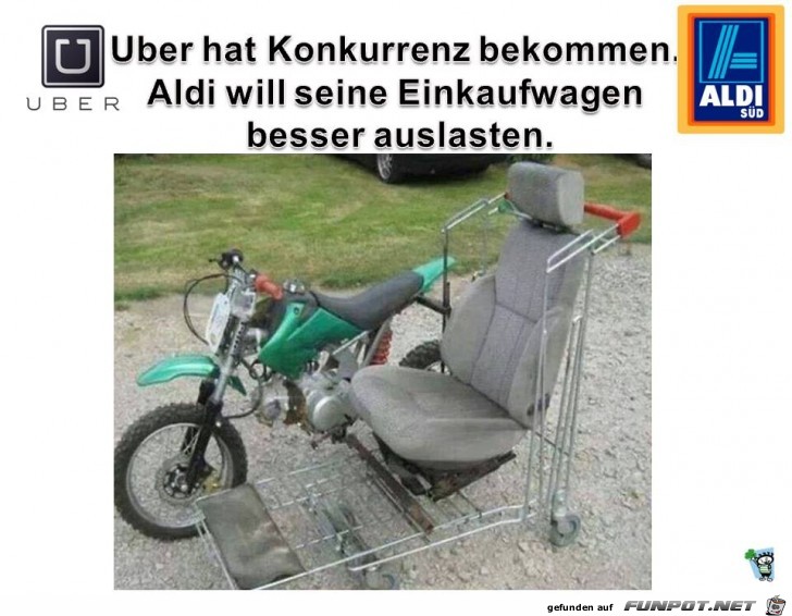 Aldi macht Uber Konkkurenz