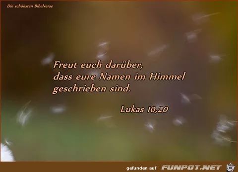 Lukas 10 20 Lukas 10 20