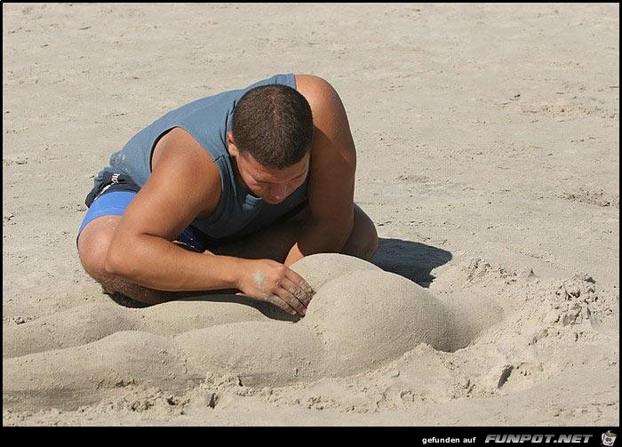 geil am Strand