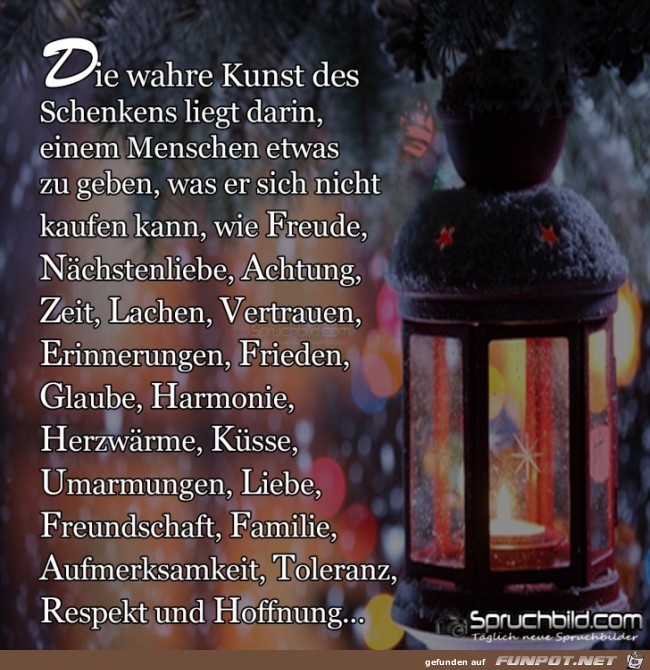 die wahre Kunst des Schenkens die wahre Kunst des Schenkens