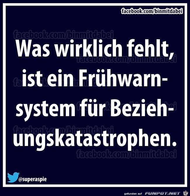 Fruehwarnsystem