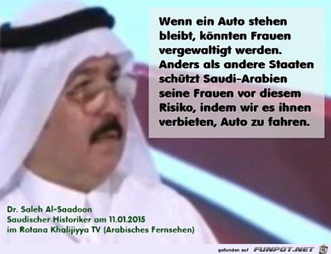 Ausrede oder religioes verblendet Ausrede oder religioes verblendet