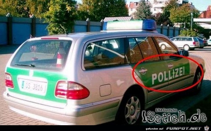 Die Polizei, dein Freund und Helfer - ein paar witzige...