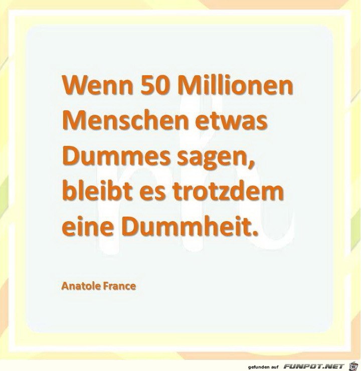 wenn 50 Millionen Menschen