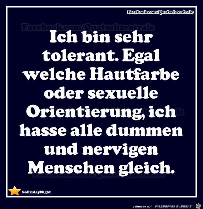 Tolerant Tolerant