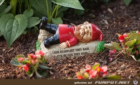 Star trek Gartenzwerg01 Star trek Gartenzwerg01