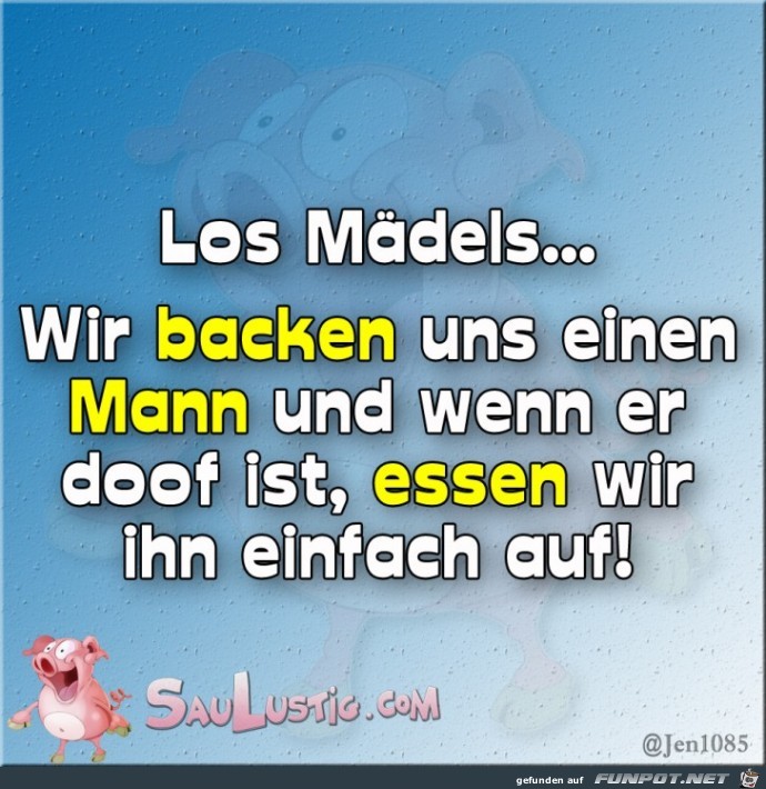 Mann-backen Mann-backen