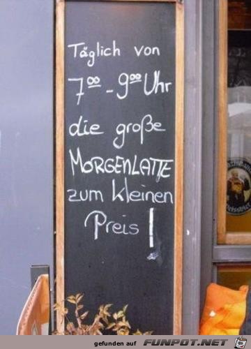 Morgenlatte Morgenlatte