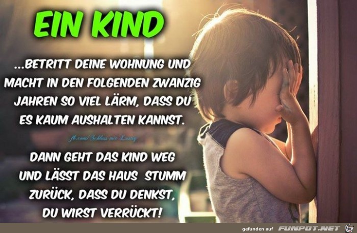 Ein Kind