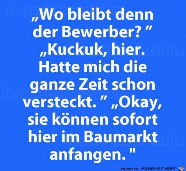 bewerbung