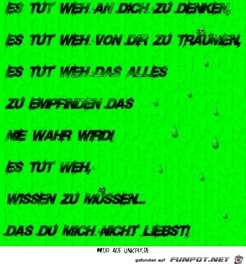 es tut weh an dich zu denken es tut weh an dich zu denken