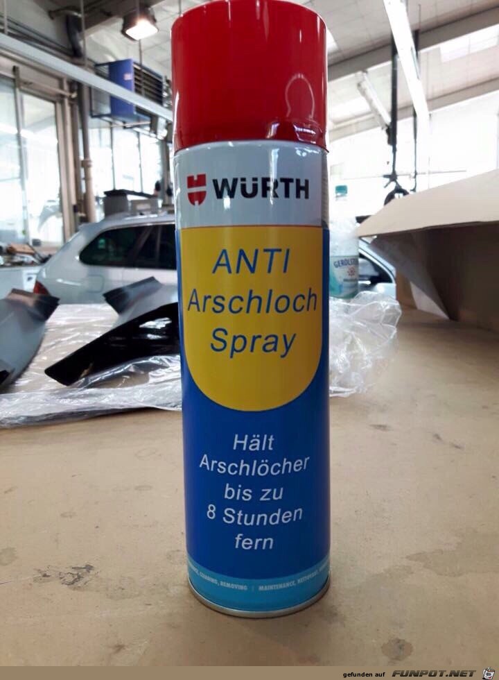 Besonderes Spray