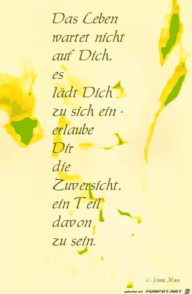 Das Leben wartet nicht... Das Leben wartet nicht...