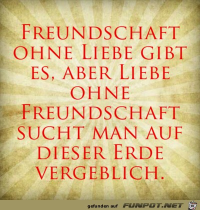 freundschaft ohne liebe 