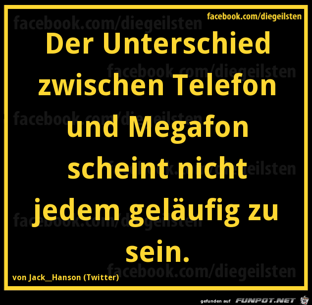 der Unterschied der Unterschied