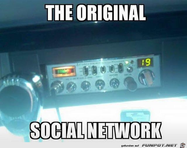 Soziale Netzwerke damals
