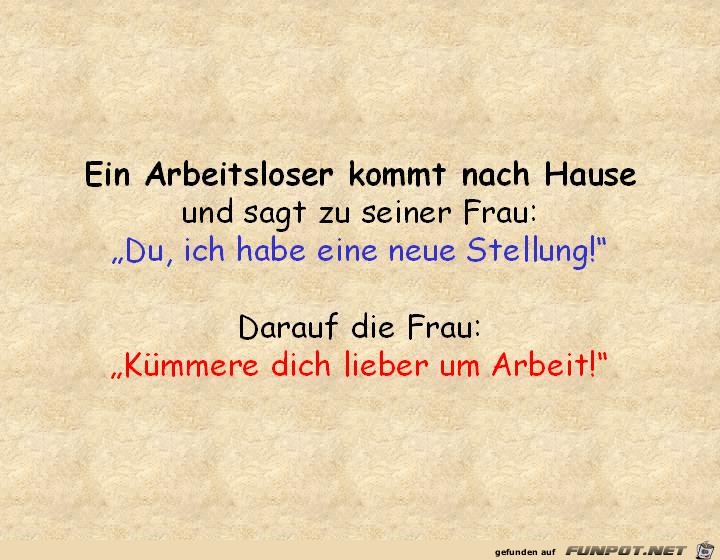ein arbeitsloser ein arbeitsloser