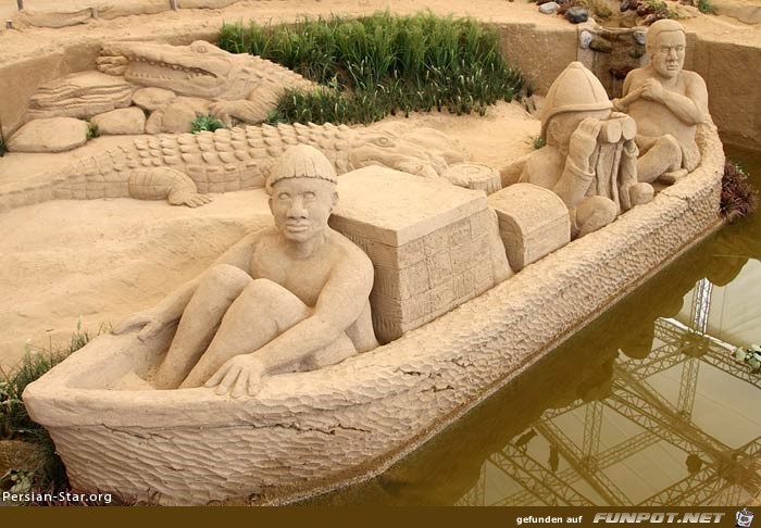 Sand Skulptur von Vancouver