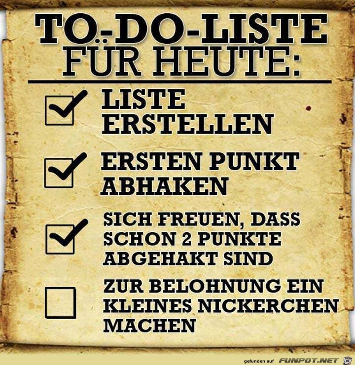 to do to do