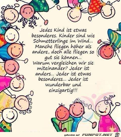 Jedes Kind ist etwas besonderes