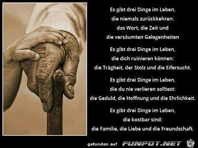 drei dinge