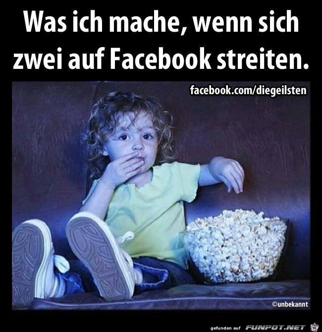 Streit auf Facebook