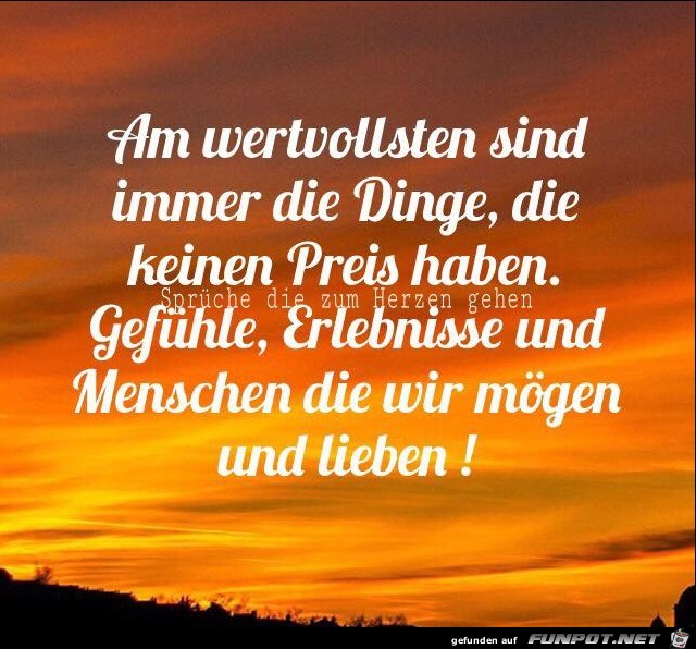 Am wertvollsten Am wertvollsten