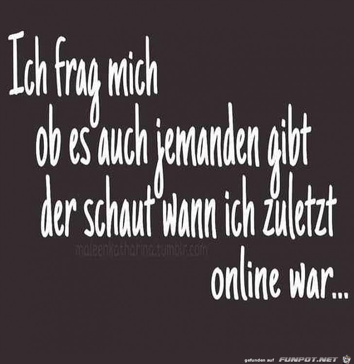 Ich frag mich Ich frag mich