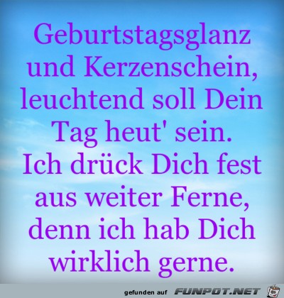 geburtstagsglanz geburtstagsglanz