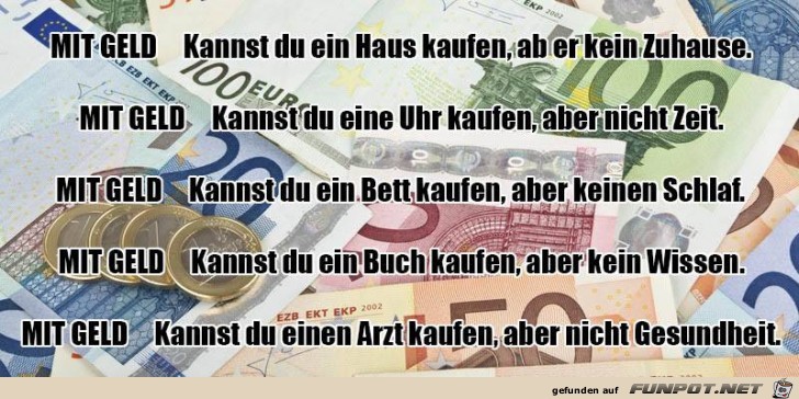 Mit Geld