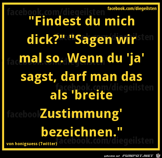 diegeilsten breite Zustimmung diegeilsten breite Zustimmung