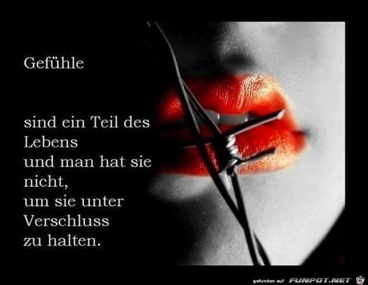 gefuehle sind gefuehle sind