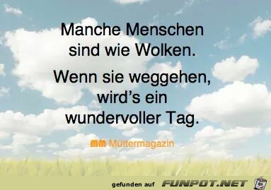 Wie Wolken Wie Wolken