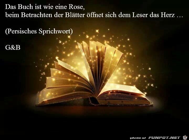 Das Buch ist wie eine Rose...