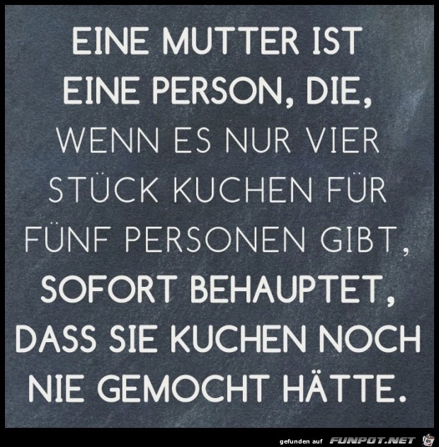 eine Mutter