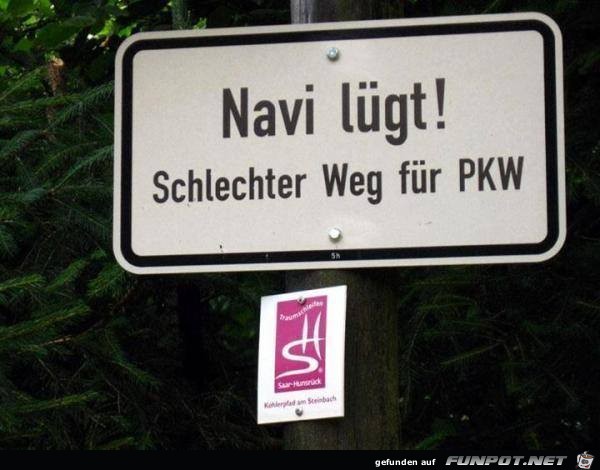 Navi lügt Navi lügt