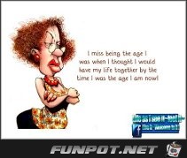 The age I am now The age I am now