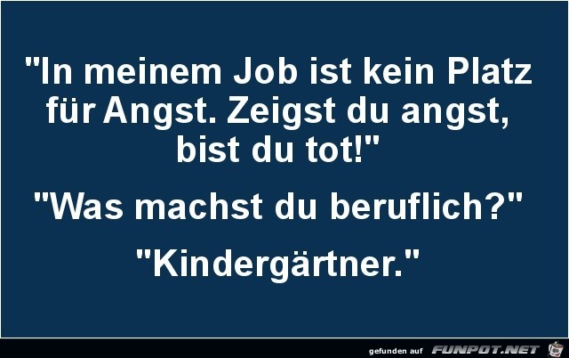 kein Platz fuer Angst kein Platz fuer Angst