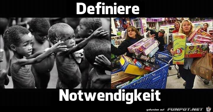 Notwendigkeit Notwendigkeit