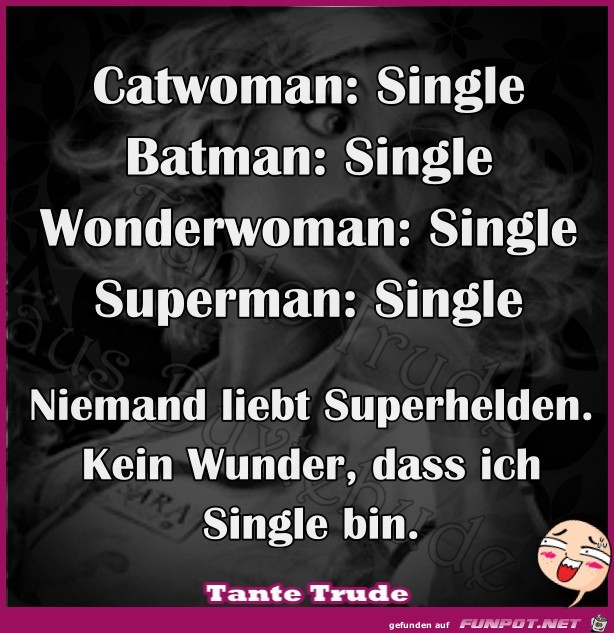 Niemand liebt Superhelden