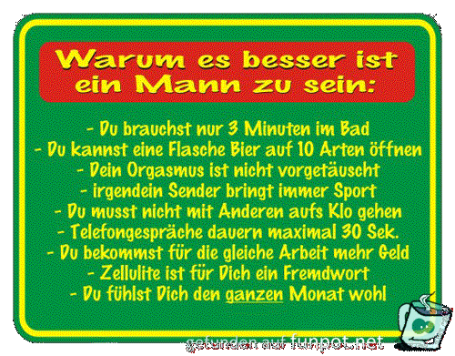 warum es besser ist 