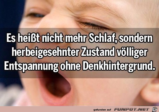 Schlaf Schlaf