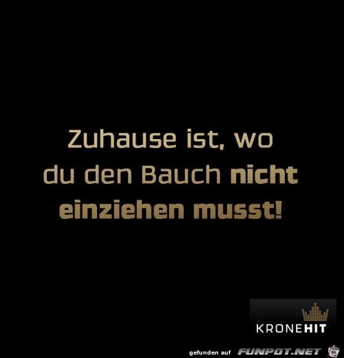 Zuhause ist Zuhause ist