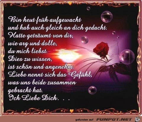 bin heut frueh aufgewacht bin heut frueh aufgewacht